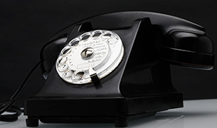 Poste téléphonique U43 avec Cadran d'appel années 1940