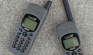 Téléphone par satelite  années 2000
