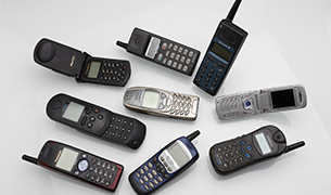 Téléphones mobiles années 2000