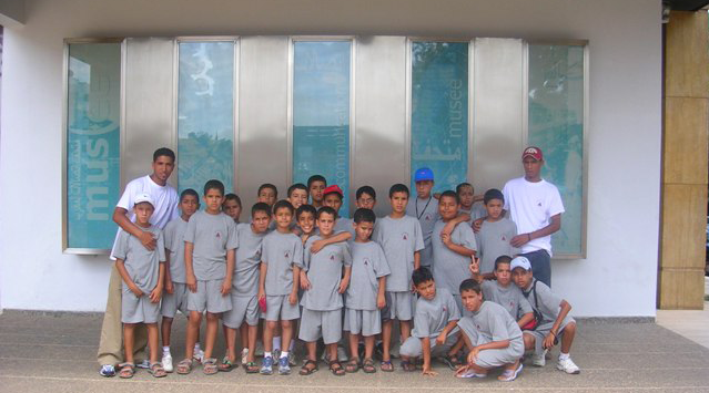 Eté 2005 : visites des enfants de colonies de vacances
